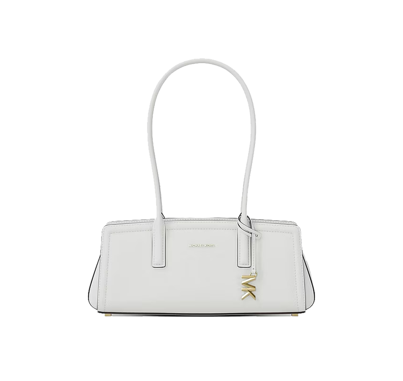 Michael Kors Women's Laila Small Leather Shoulder Bag Eggshell