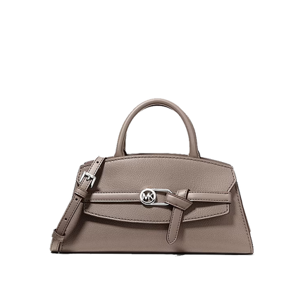Michael Kors Women's Greta Small Leather Satchel Bag Mushroom
