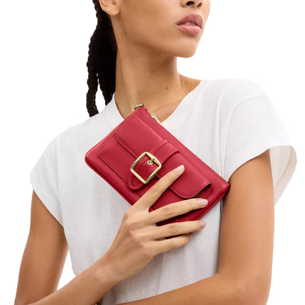 Coach Women's Ashton Wristlet Gold/Poppy
