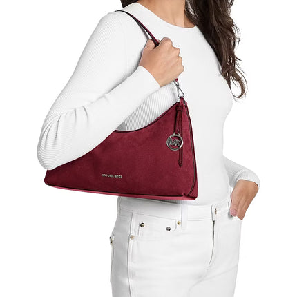 Michael Kors Women's Sammy Medium Convertible Shoulder Bag Maroon