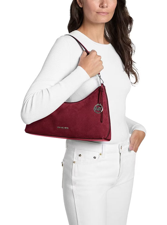 Michael Kors Women's Sammy Medium Convertible Shoulder Bag Maroon