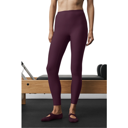 alo Women's Airlift High-Waist 7/8 Techlux Legging Rich Bordeaux
