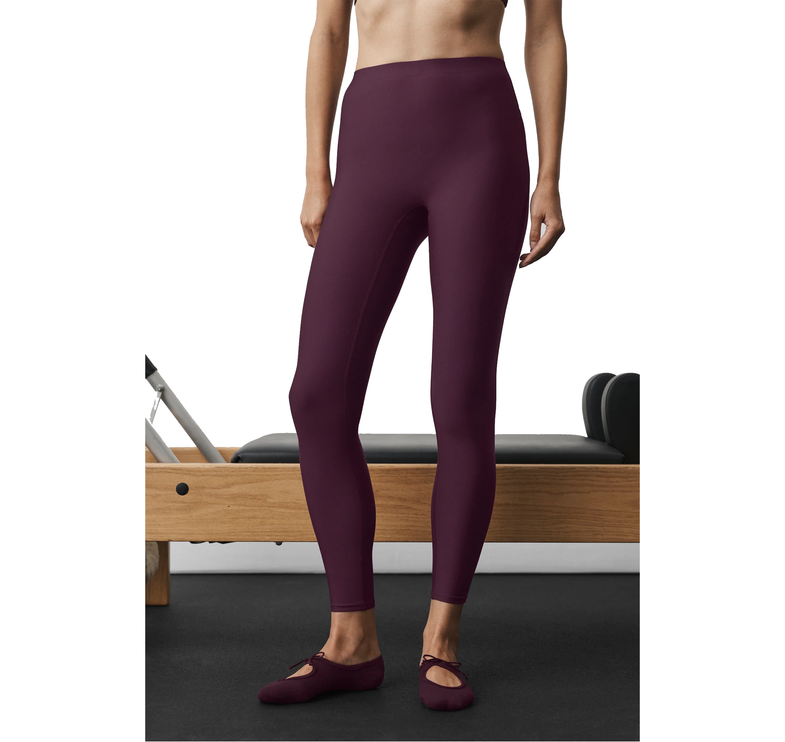 alo Women's Airlift High-Waist 7/8 Techlux Legging Rich Bordeaux