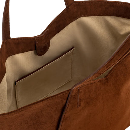 JW PEI Women's Kiana Large Capacity Tote Bag - Dark Brown