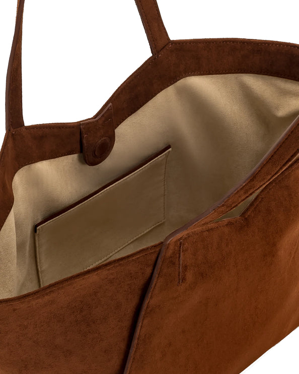 JW PEI Women's Kiana Large Capacity Tote Bag - Dark Brown