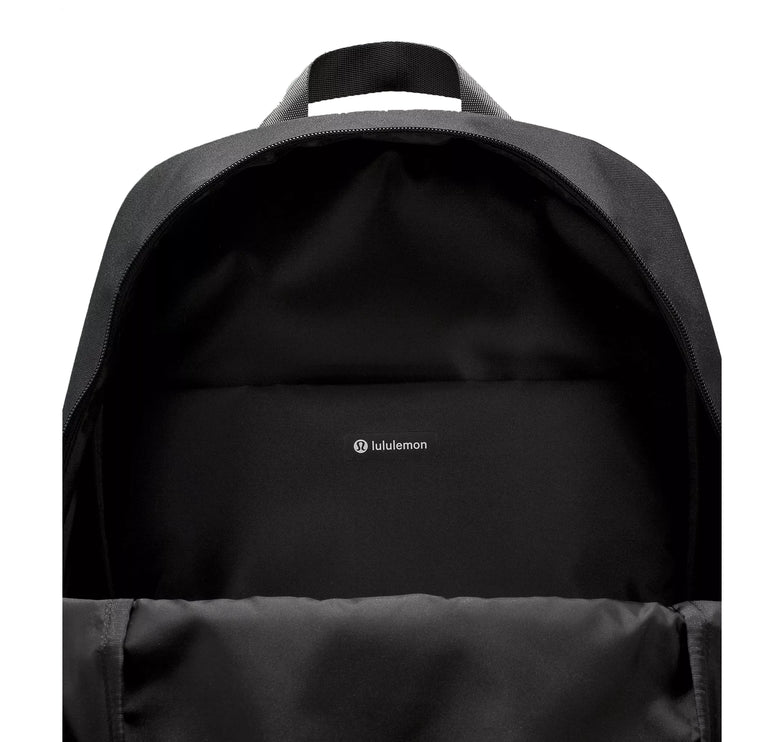 lululemon Unisex Everywhere Backpack 22L Tech Canvas Black/Black