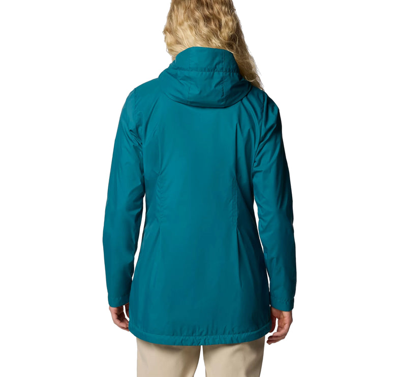 Columbia Women's Switchback II Lined Long Jacket River Blue