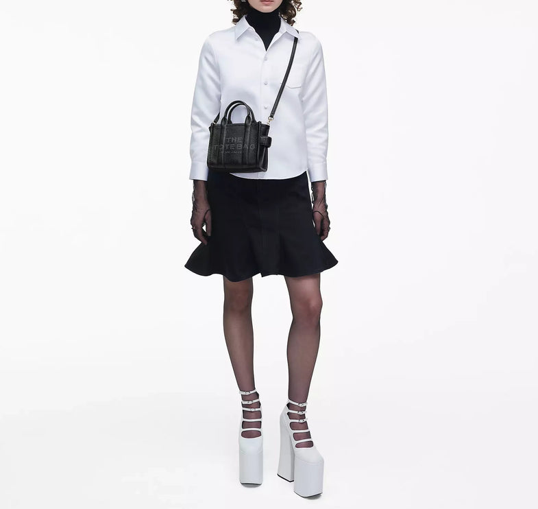 Marc Jacobs Women's The Leather Mini Tote Bag Black