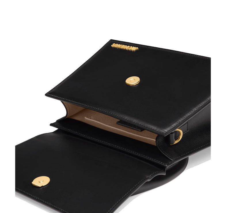 Jacquemus Women's Le Chiquito Grand Bag Black/Gold