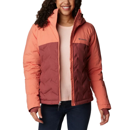 Columbia Women's Grand Trek II Down Jacket Beetroot/Faded Peach