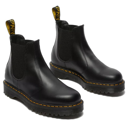 Dr. Martens Unisex 2976 Bex Smooth Leather Chelsea Boots Black