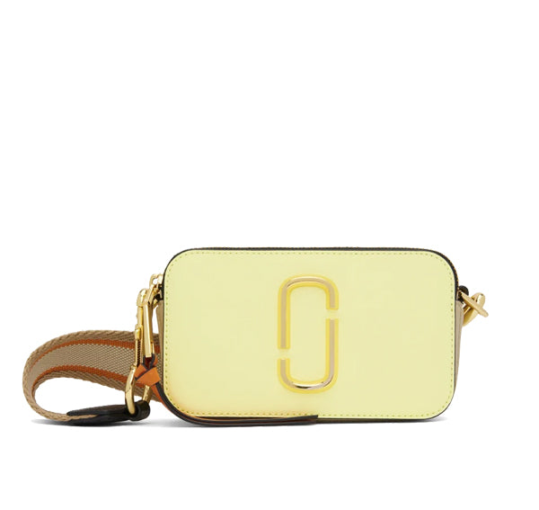 Marc Jacobs Women's The Snapshot Crossbody Bag Tender Yellow