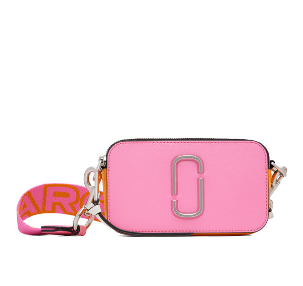 Marc Jacobs Women's The Snapshot Crossbody Bag Candy Pink Multi