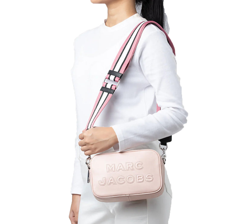 Marc Jacobs Women's Flash Leather Crossbody Bag Peach