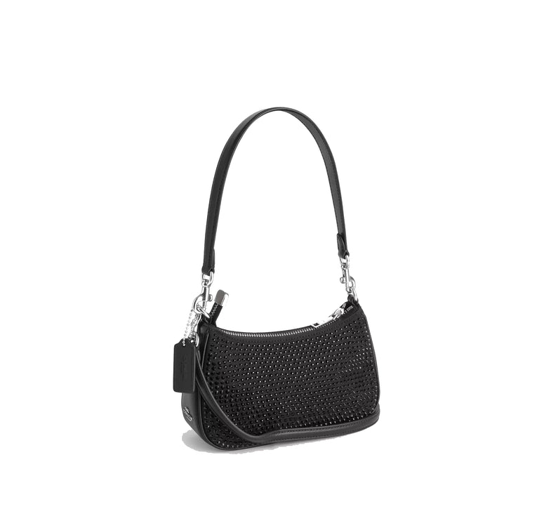 Coach Women's Teri Mini Crossbody Bag Silver/Black