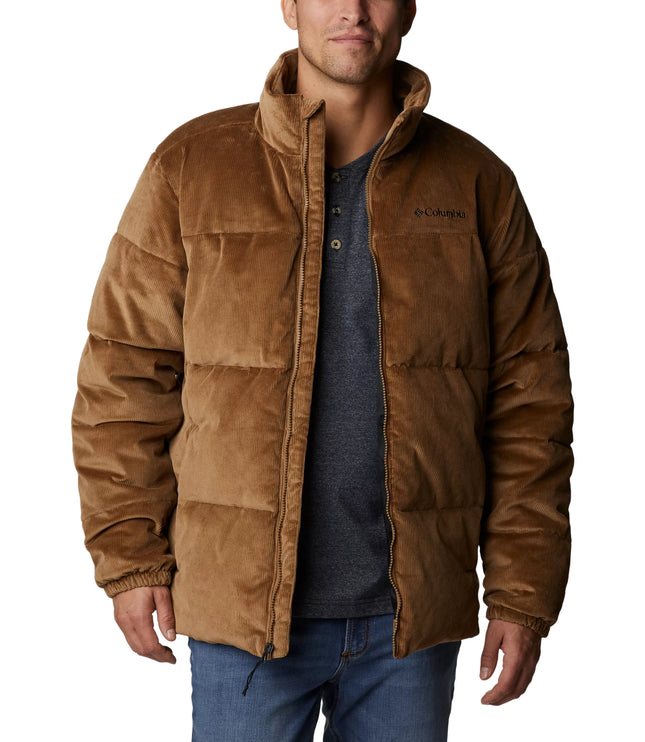 Columbia Men's Puffect Corduroy Jacket Delta