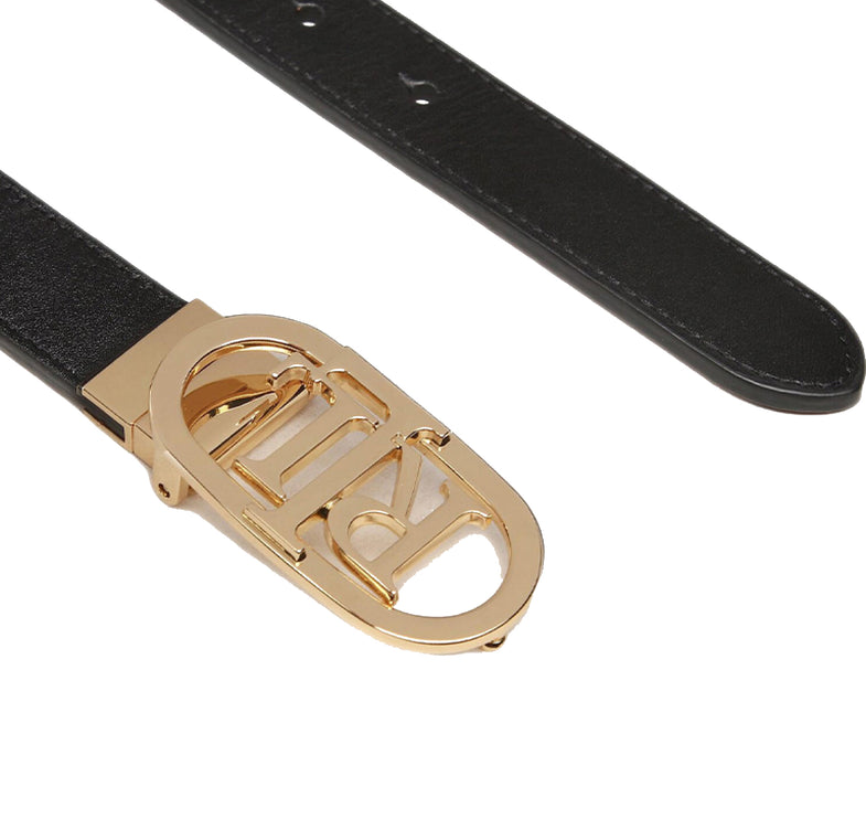 Polo Ralph Lauren Women's Reversible Leather Belt Black/Tan - Hemen Kargoda