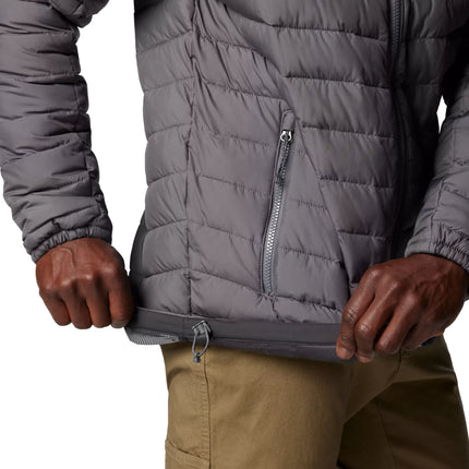 Columbia Men's Slope Edge II Hooded Jacket City Grey