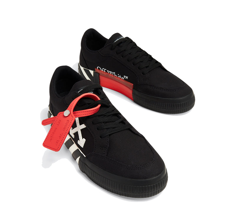 Off White Women's Low Vulcanized Sneakers Old Black 1001