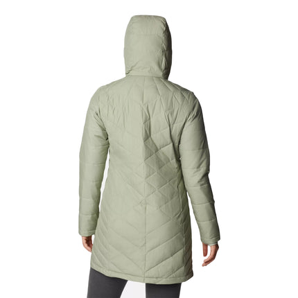 Columbia Women's Heavenly Long Hooded Jacket Safari