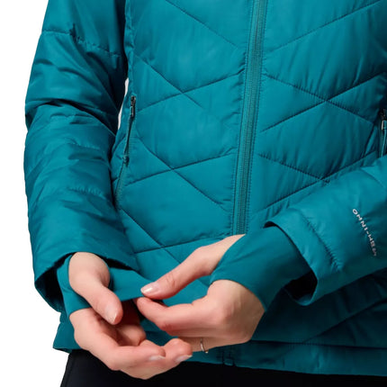 Columbia Women's Heavenly Hooded Jacket River Blue