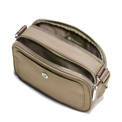 lululemon Women's Crossbody Camera Bag 2L Fawn Brown