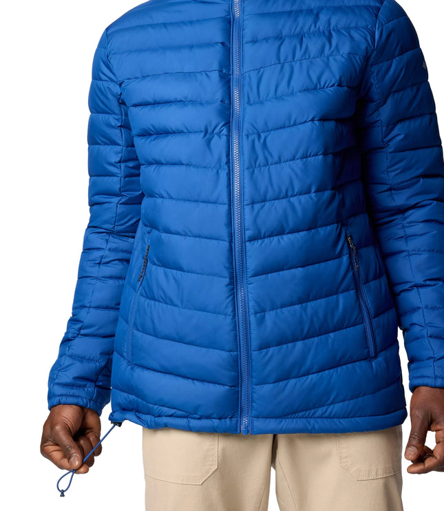 Columbia Men's Slope Edge II Hooded Jacket Mountain Blue