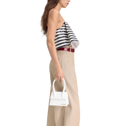 Jacquemus Women's Le Chiquito Moyen Bag White