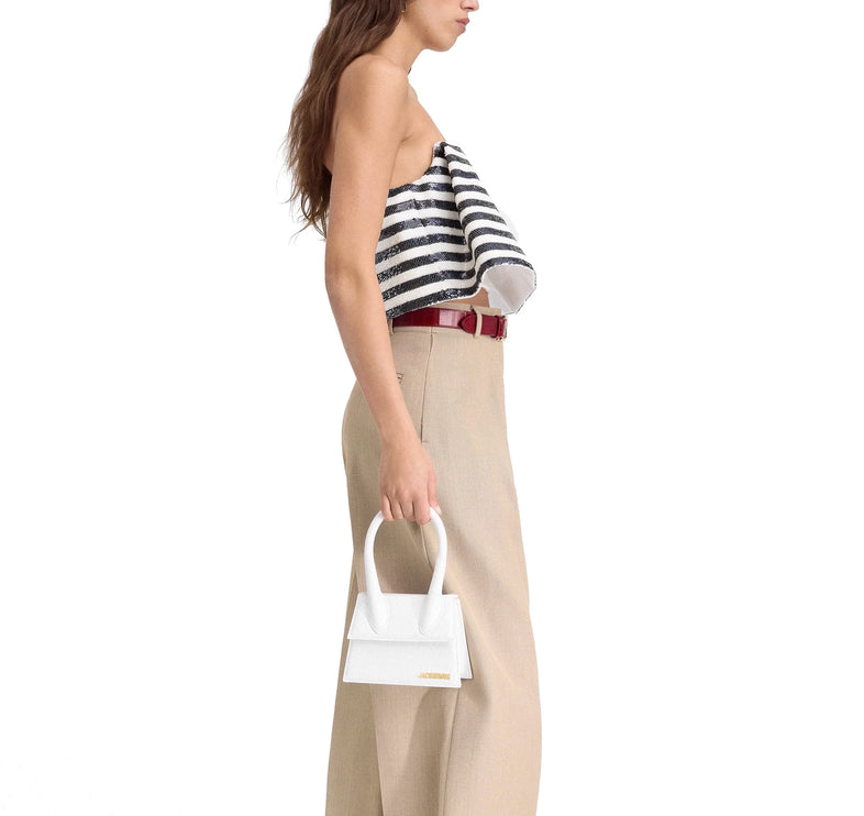 Jacquemus Women's Le Chiquito Moyen Bag White