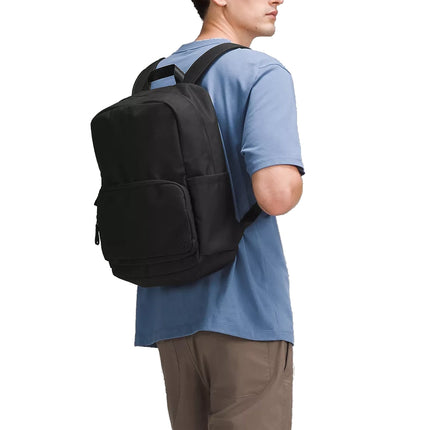 lululemon Unisex Everywhere Backpack 22L Tech Canvas Black/Black