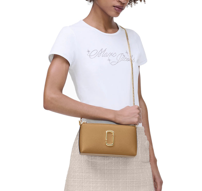 Marc Jacobs Women's The Snapshot Pochette Camel Multi