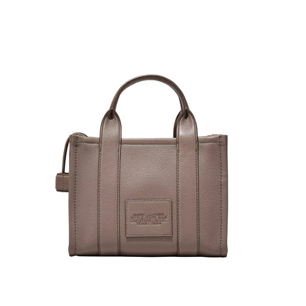 Marc Jacobs Women's The Leather Medium Tote Bag Cement