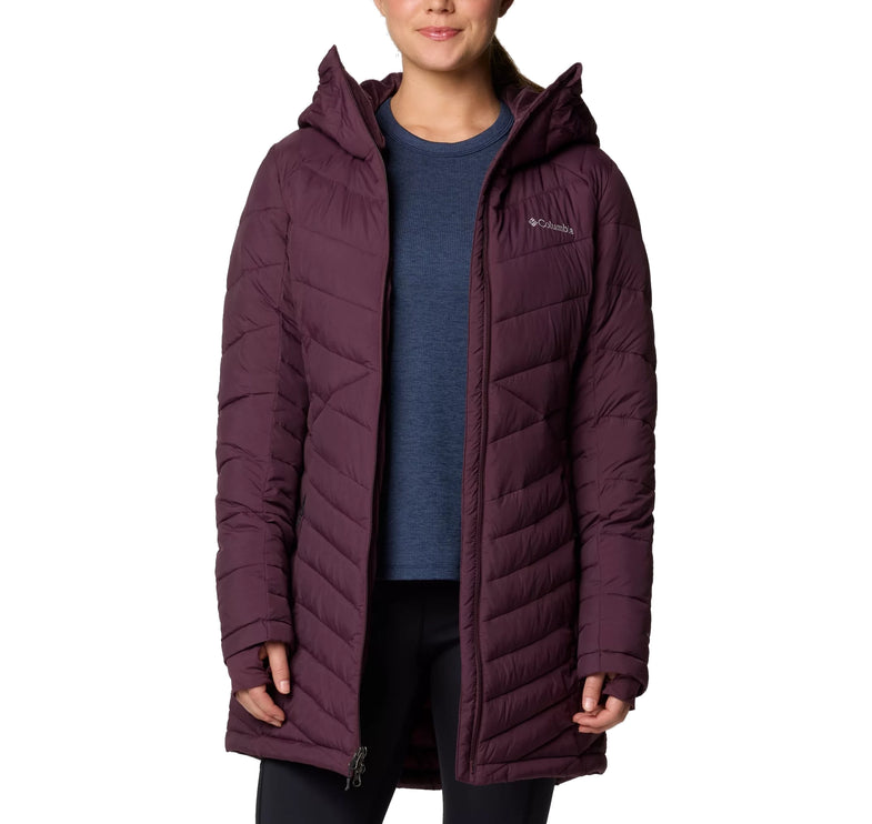 Columbia Women's Joy Peak II Mid Hooded Jacket Moonvista