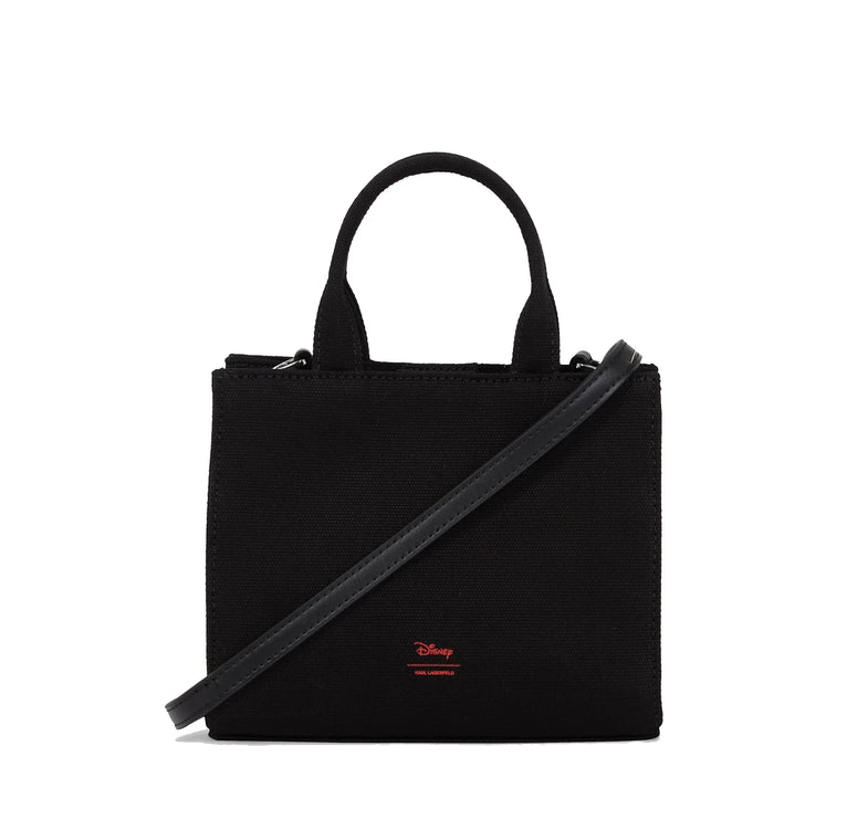 Disney x KARL LAGERFELD Unisex Mini Shopper Black