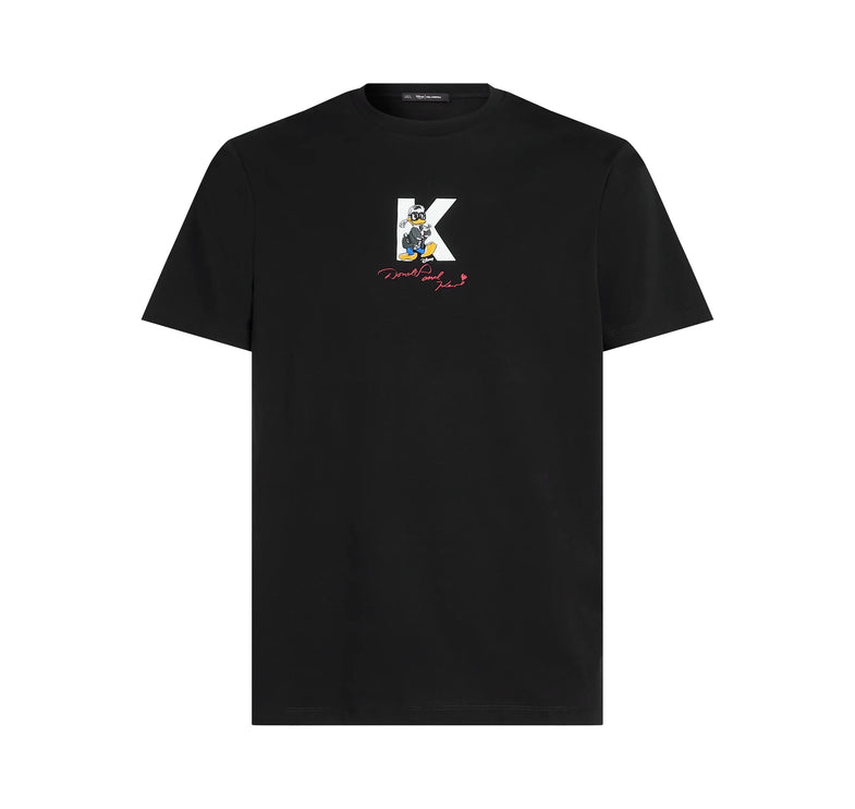 Disney x KARL LAGERFELD Men's T-Shirt Black
