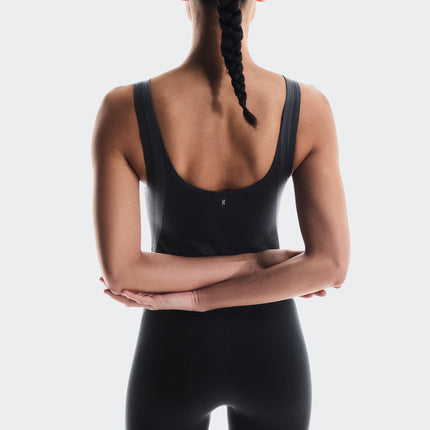 On Cloud Women's Studio Knit Bodysuit 1 W Black | Eclipse