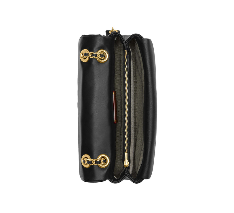 Coach Women's Tabby Shoulder Bag 26 With Pillow Quilting Brass/Black