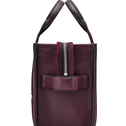 Marc Jacobs Women's The Suede Small Tote Bag Dark Plum