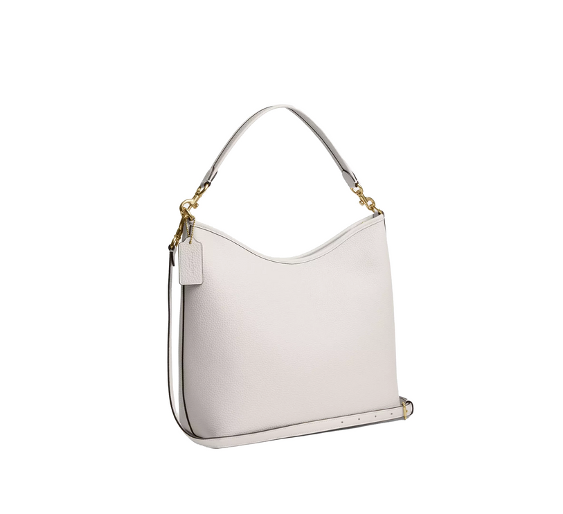 Coach Women's Laurel Large Shoulder Bag Gold/Chalk