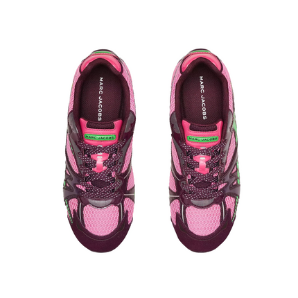 Marc Jacobs Women's The 72 Spring Sneaker Raspberry Pink Multi