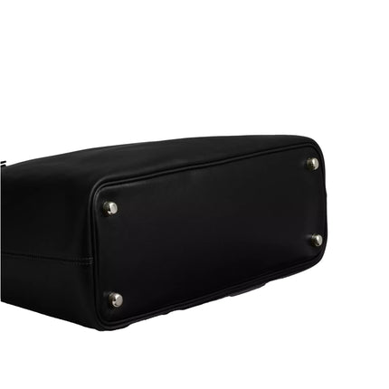 Coach Women's Easton Tote Bag Smooth Leather Gunmetal/Black