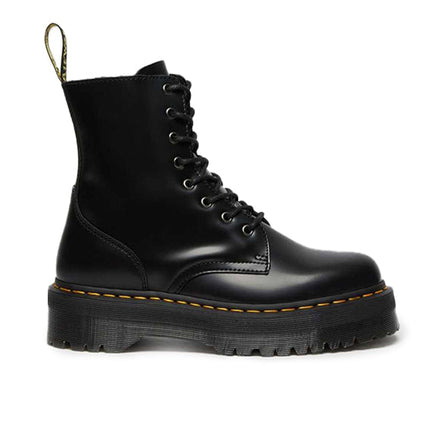 Dr. Martens Unisex Jadon Smooth Leather Platform Boots Black - Hemen Kargoda