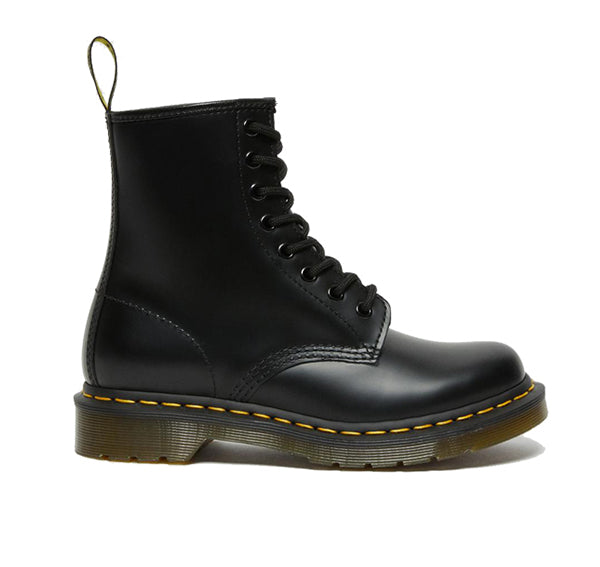 Dr. Martens Unisex 1460 Smooth Leather Lace Up Boots Black