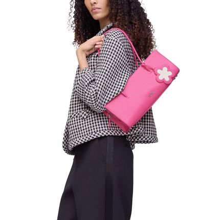 Marc Jacobs Women's The Glam Mirror Satchel Bag Bow Pink