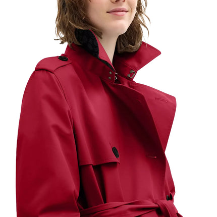 Coach Women's Mid Trench Ruby