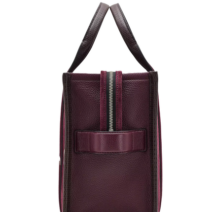 Marc Jacobs Women's The Suede Medium Tote Bag Dark Plum