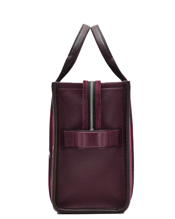 Marc Jacobs Women's The Suede Medium Tote Bag Dark Plum