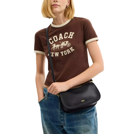 Coach Women's Waverly Bag Brass/Black