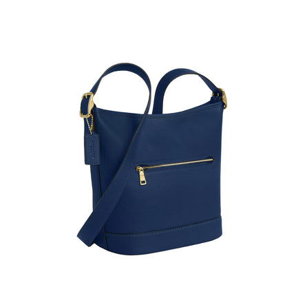 Coach Women's Jude Duffle Bag Gold/Deep Blue
