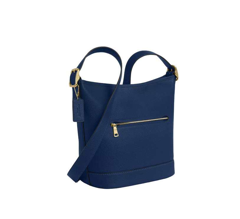 Coach Women's Jude Duffle Bag Gold/Deep Blue
